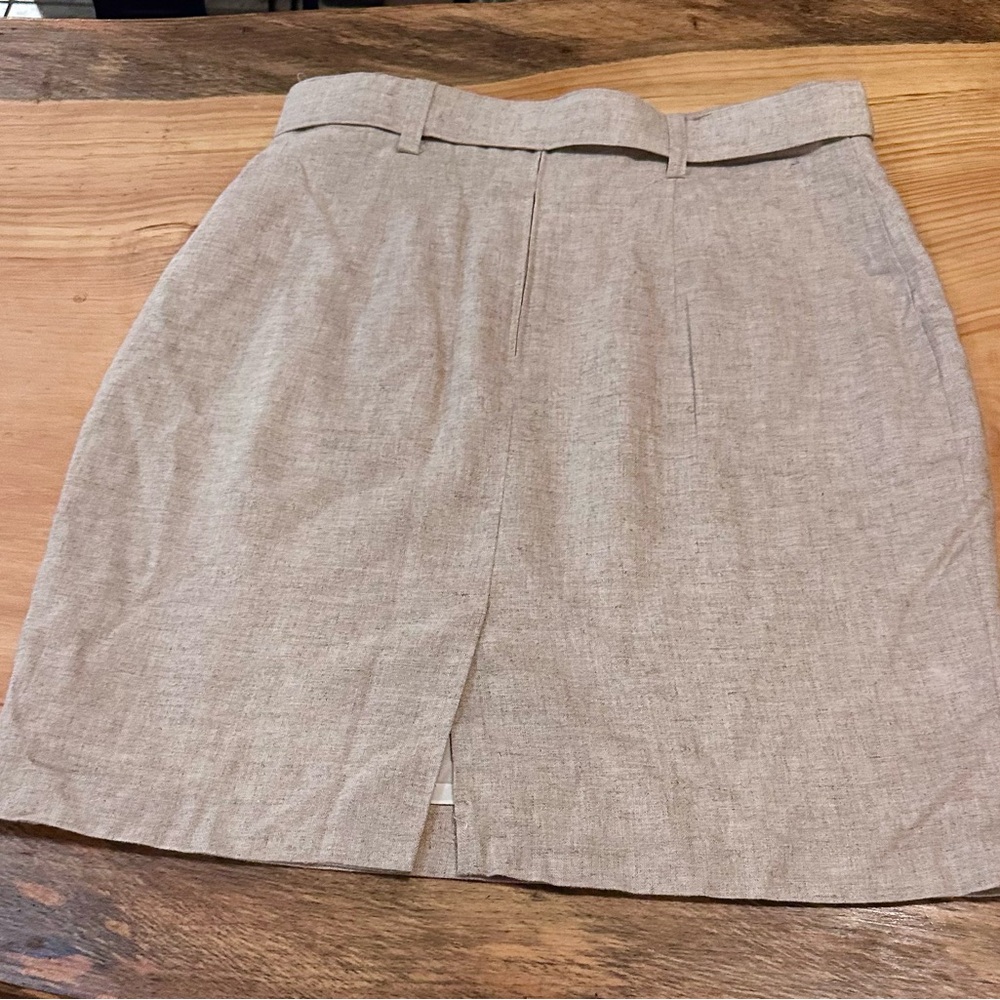 Ellen Ashley Linen/Rayon Fully Lined Size 12 Skirt - Picture 2 of 3
